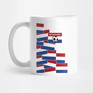 mailboxdisco (mailboxdisco) Netherlands Flag Football Mug